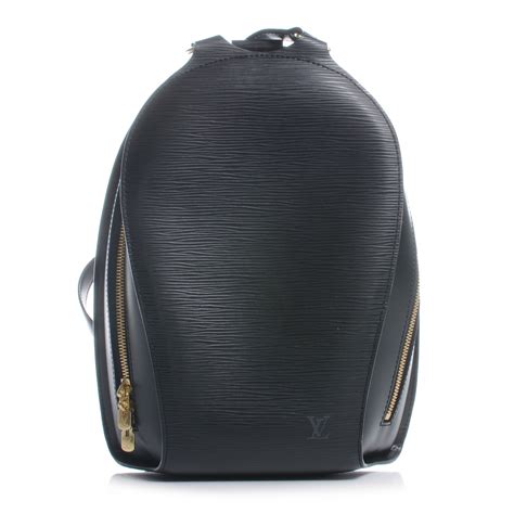 louis vuitton epi black preowned|Louis Vuitton epi leather backpack.